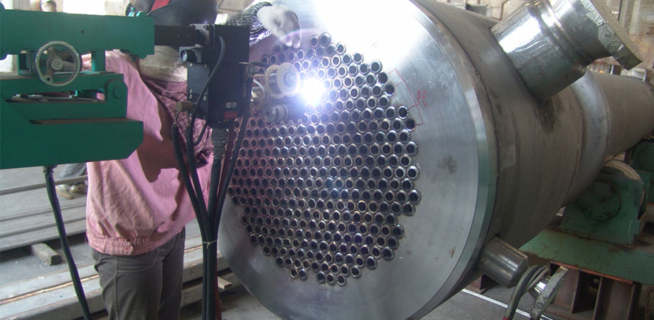 automatic tubesheet welding